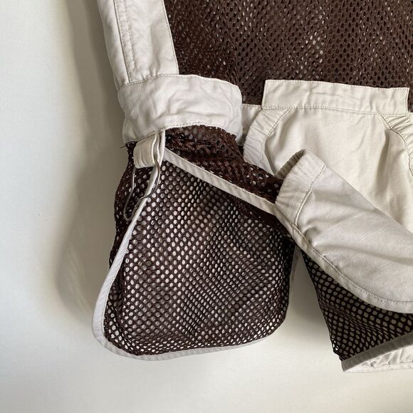 Limbsaver Hunting Vest Men XL Gray Canvas Quilted 4 Pockets Mesh Back Vintage - Picture 9 of 12